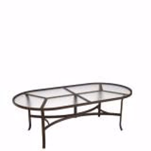 Picture of ACRYLIC 84" X 42" OVAL DINING TABLE