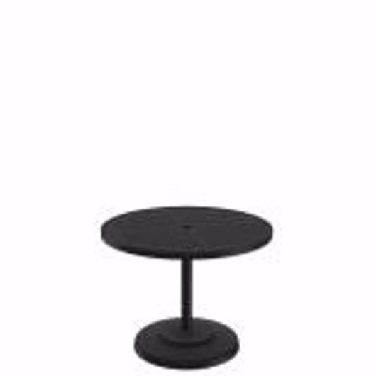 Picture of BOULEVARD 36" ROUND KD PEDESTAL DINING UMBRELLA TABLE