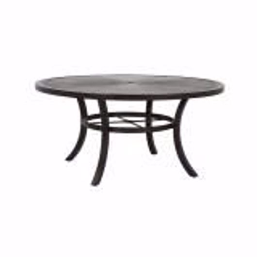 Picture of LINEA 64" ROUND KD DINING UMBRELLA TABLE