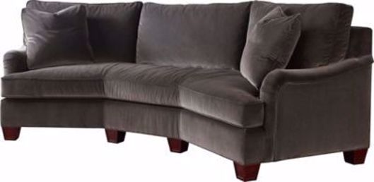 Picture of BESPOKE WEDGE SOFA WITH ENGLISH T ARM