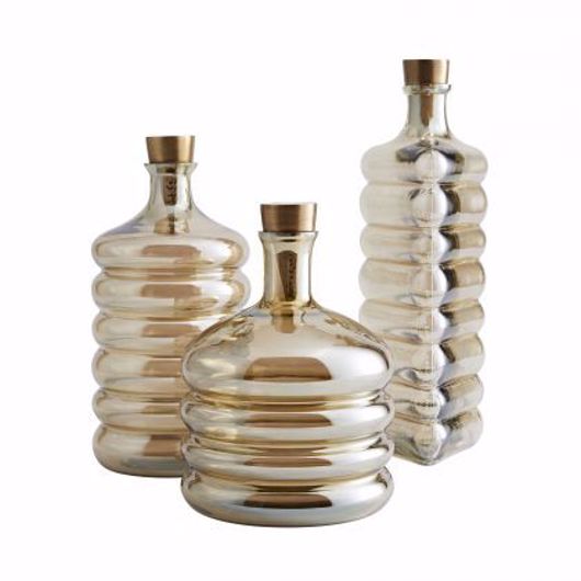 Picture of FIONA DECANTERS, SET OF 3