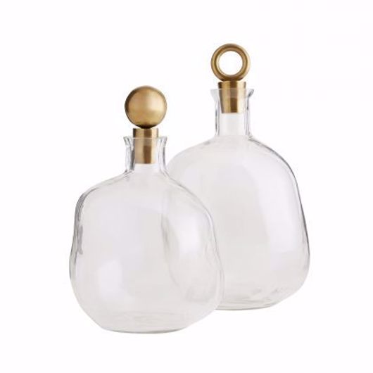 Picture of FRANCES DECANTERS, SET OF 2
