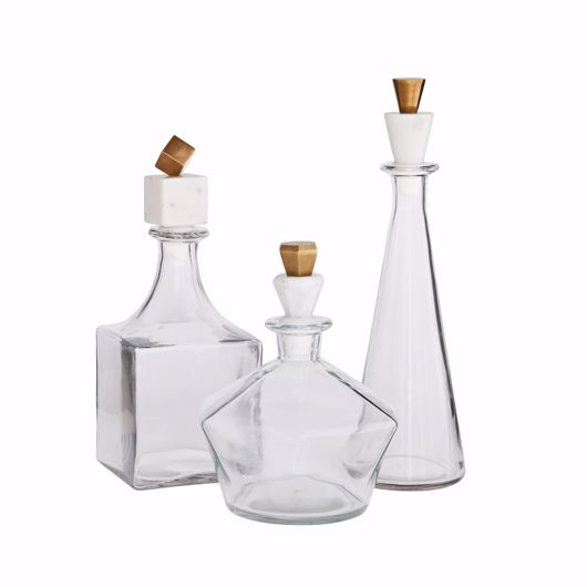 Picture of WILSHIRE DECANTERS, SET OF 3