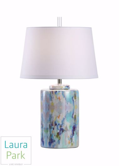 Picture of WINTERGREEN CYLINDER LAMP (SM)