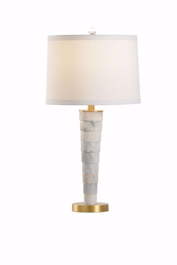 Picture of ZEMI LAMP - MARBLE