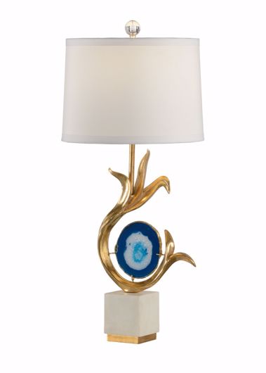 Picture of ZULLI LAMP - BLUE/GOLD
