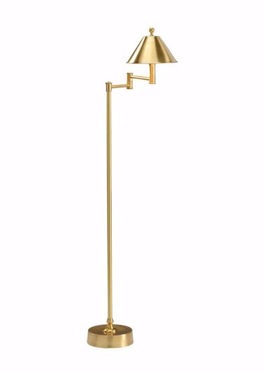 Picture of ASHBOURNE FLOOR LAMP - GOLD