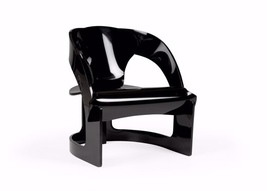 Picture of BEVERLY GROVE ACRYLIC CHAIR - BLACK