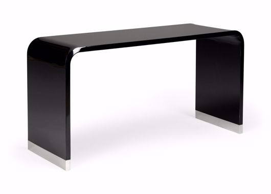 Picture of BLACK ACRYLIC CONSOLE - NICKEL