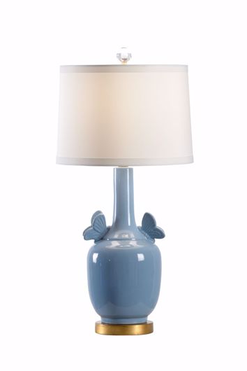 Picture of BLUE BUTTERFLY LAMP