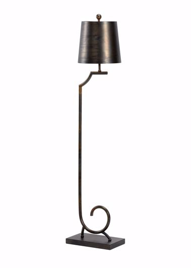 Picture of LANGSTON FLOOR LAMP - BRONZE