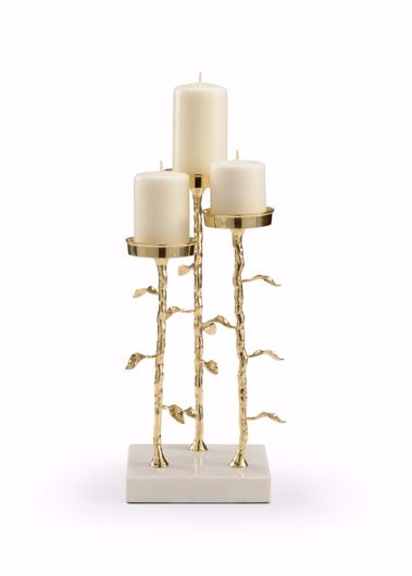 Picture of BRANCHED OUT TRIO CANDLE PILLAR