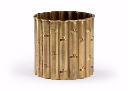 Picture of BRASS BAMBOO PLANTER (SM)