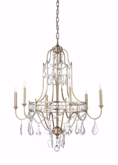 Picture of BUCKHEAD CHANDELIER - SILVER