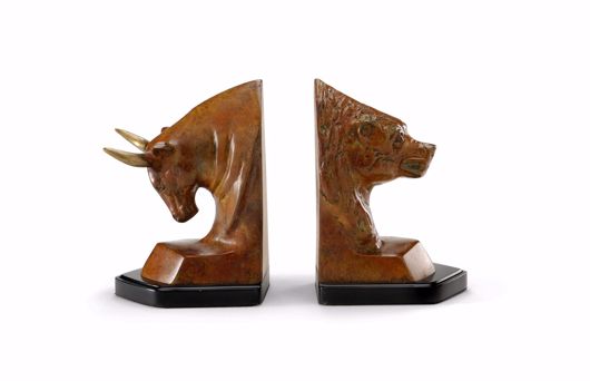 Picture of BULL AND BEAR BOOKENDS (PR)