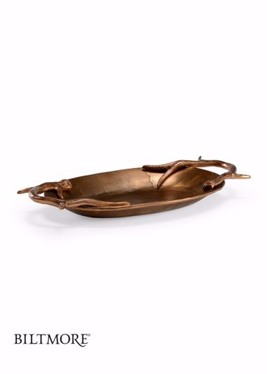 Picture of DIANA OVAL TRAY - COPPER