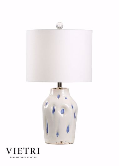 Picture of DIMPLES LARGE LAMP - COBALT