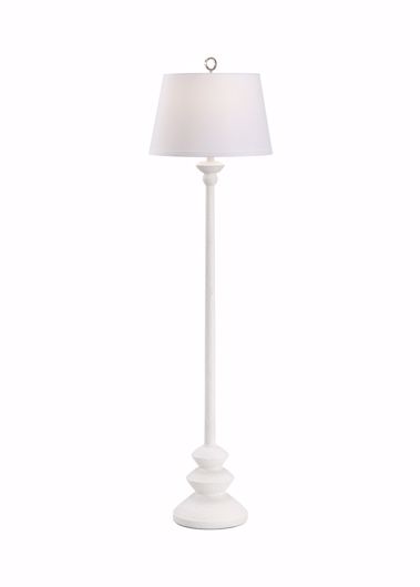 Picture of DORSEY FLOOR LAMP - WHITE