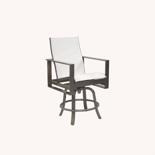 Picture of PARK PLACE HIGH BACK SLING SWIVEL COUNTER STOOL
