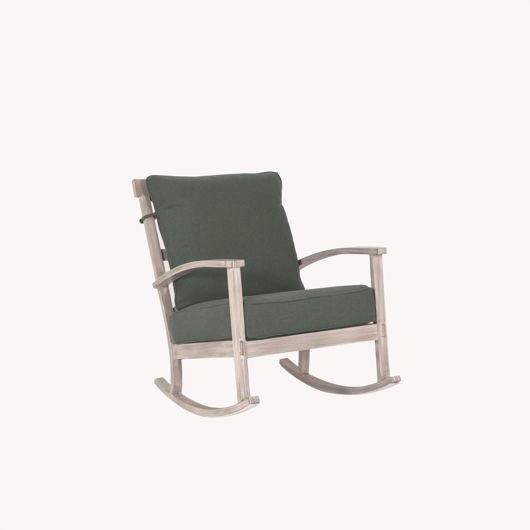 Picture of ANTLER HILL ULTRA HIGH BACK CUSHIONED LOUNGE ROCKING CHAIR