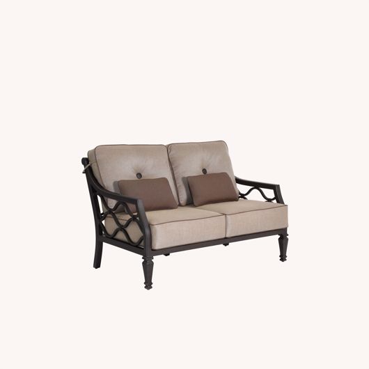 Picture of VILLA BIANCA CUSHIONED LOVESEAT