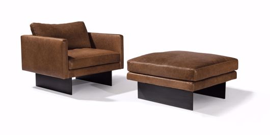 Picture of BLADE LOUNGE CHAIR AND OTTOMAN