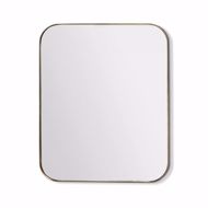Picture of AALINA MIRROR 48" - BRUSHED BRASS
