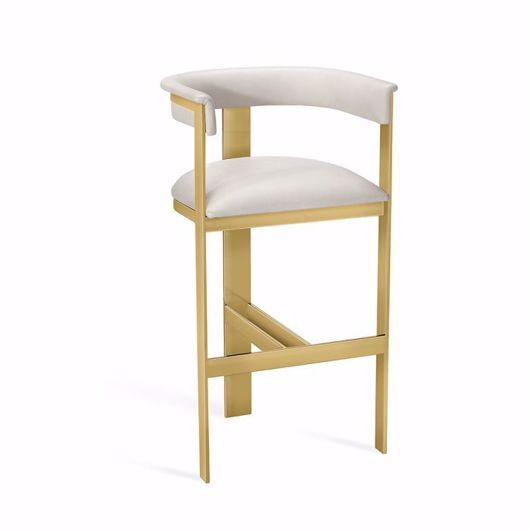 Picture of DARCY BAR STOOL - CREAM
