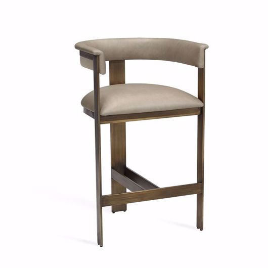 Picture of DARCY COUNTER STOOL - TAUPE