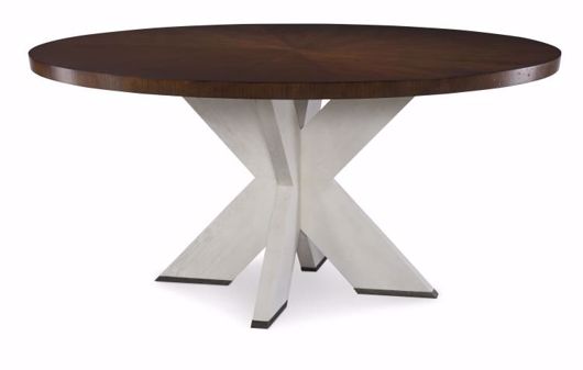 Picture of CASA BELLA "X" BASE ROUND DINING TABLE