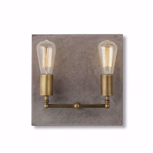 Picture of FACTORY SCONCE - DOUBLE
