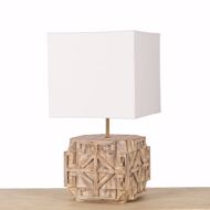Picture of AMAZE CARVED LAMP