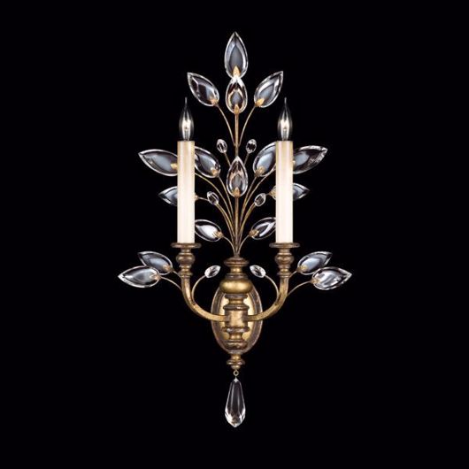 Picture of CRYSTAL LAUREL 28″ SCONCE