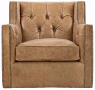 Picture of CANDACE LEATHER SWIVEL CHAIR