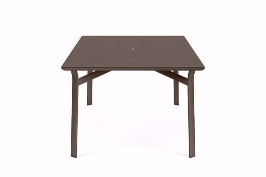 Picture of PARKWAY INFINITY EDGE 42 X 76 DINING TABLE, SOLID ALUMINUM TOP