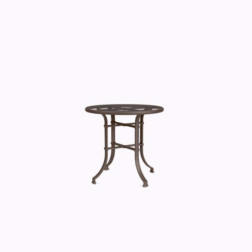 Picture of FREMONT 42" ROUND BAR TABLE, GLASS UMBRELLA TOP