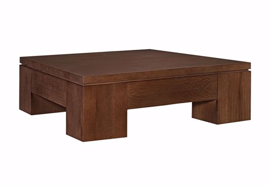 Picture of MIKOS COCKTAIL TABLE WITH WOOD TOP