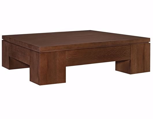Picture of MIKOS COCKTAIL TABLE WITH WOOD TOP