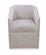 Picture of CAMDEN CASTERED BARREL BACK ARM CHAIR