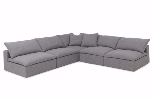 Picture of CABO (SLIP Â€“ OUTDOOR) 5PC MODULAR ARMLESS SECTIONAL