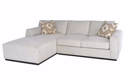 Picture of BORIS (WOOD BASE) 2PC CHAISE SECTIONAL