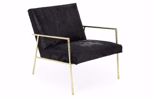 Picture of CYN CHAIR (HAMMERED BRASS)