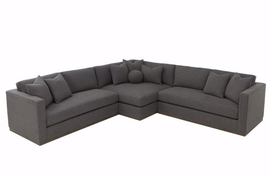 Picture of ZUMA (WOOD BASE) 3PC CORNER CHAISE SECTIONAL