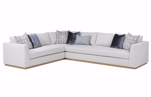 Picture of GREYSON (WOOD BASE) 2PC SECTIONAL