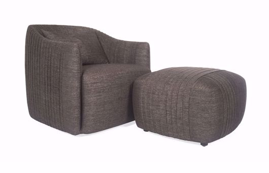 Picture of VIKI CHAIR & SWIVEL CHAIR (WITH OTTOMAN)