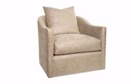 Picture of CAIDEN UPHOLSTERED PETITE CHAIR & SWIVEL CHAIR (WITH OPTIONAL DECORATIVE NAILS)