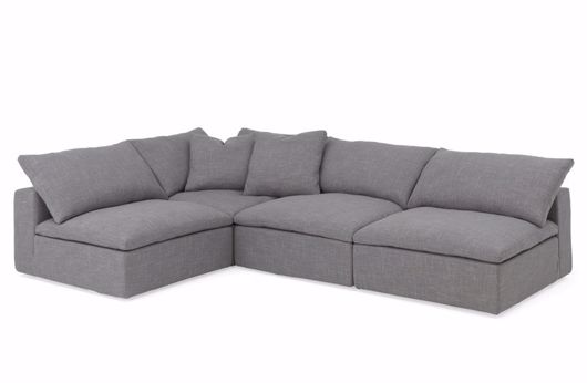 Picture of CABO (SLIP) 4PC MODULAR ARMLESS SECTIONAL