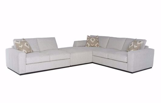 Picture of BORIS (WOOD BASE) 3PC CHAISE SECTIONAL