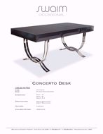 Picture of 739-20-W-PSS CONCERTO DESK