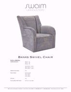 Picture of 210-1 SWC31 BANKS SWIVEL CHAIR